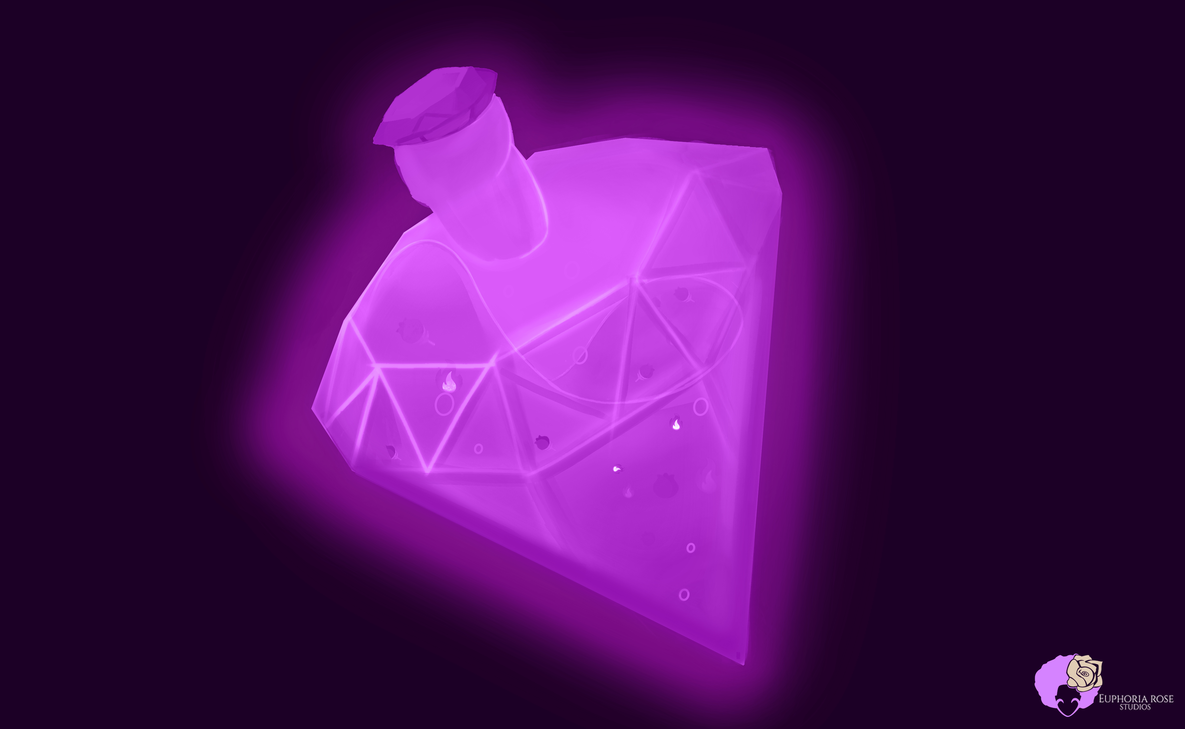 Euphoria Rose Studios - Ignite Hope Splash Art, Digital Illustration